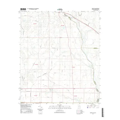2017 Map of Saffold, 2017 Print