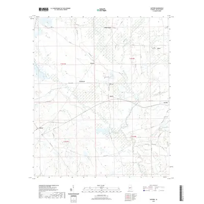 2020 Map of Safford, 2020 Print