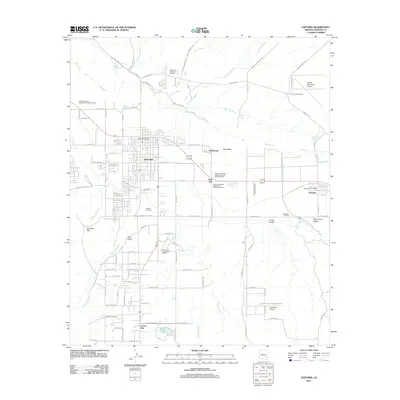 2011 Map of Safford, 2011 Print