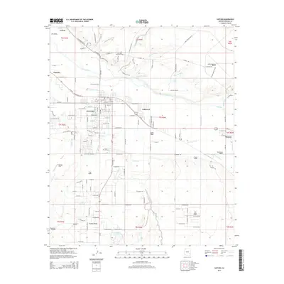 2014 Map of Safford, 2014 Print