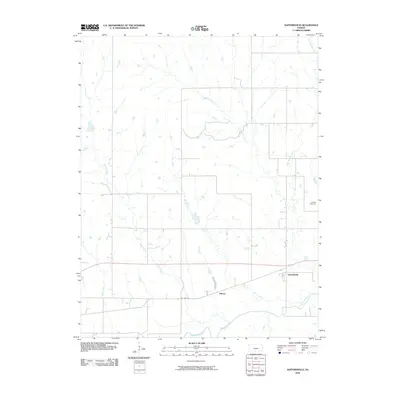2010 Map of Saffordville, 2010 Print