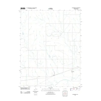 2012 Map of Saffordville, 2012 Print