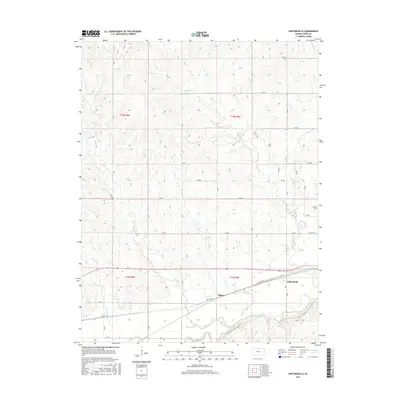 2015 Map of Saffordville, 2015 Print