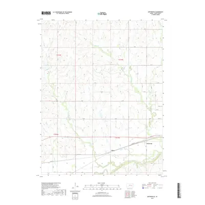 2018 Map of Saffordville, 2018 Print