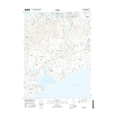 2016 Map of Sag Harbor, 2016 Print