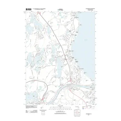 2012 Map of Sagamore, 2012 Print