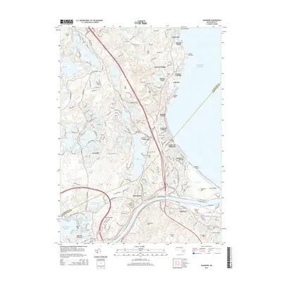 2015 Map of Sagamore, 2015 Print