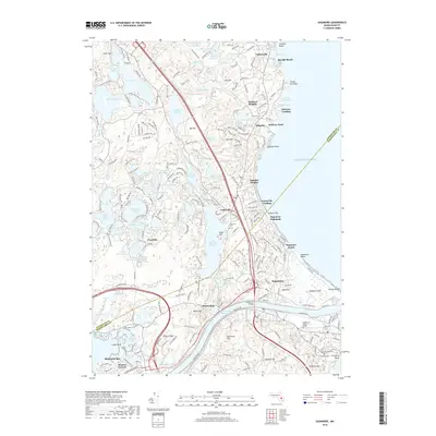 2018 Map of Sagamore, 2018 Print