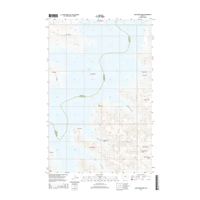 2014 Map of Sage Creek Point, 2014 Print