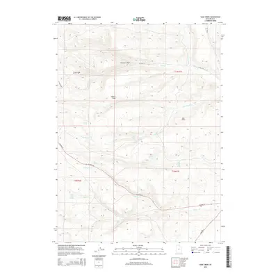 2014 Map of Sage Creek, 2014 Print