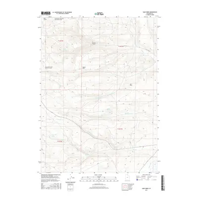 2017 Map of Sage Creek, 2017 Print