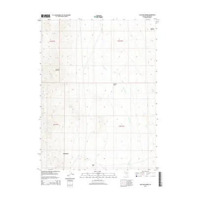 2015 Map of Sage Hen Spring, 2015 Print