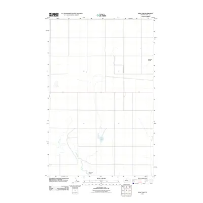 2011 Map of Sage Lake, 2011 Print