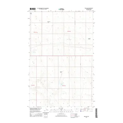 2017 Map of Sage Lake, 2017 Print