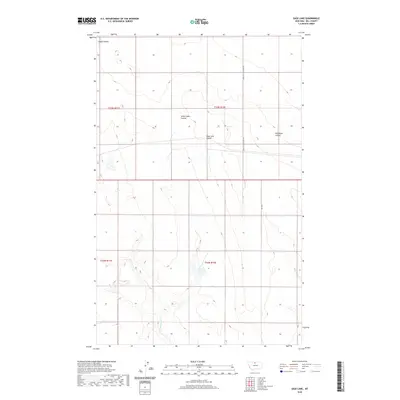 2020 Map of Sage Lake, 2020 Print