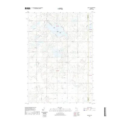 2019 Map of Sage Lake, 2019 Print