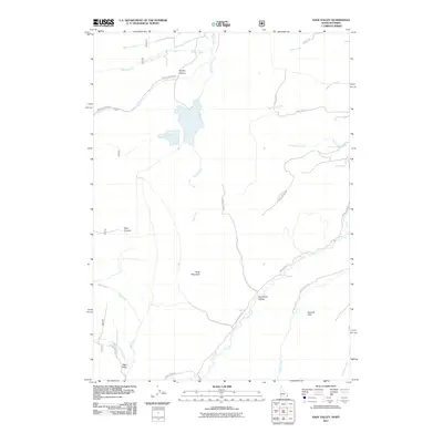 2011 Map of Sage Valley, 2011 Print