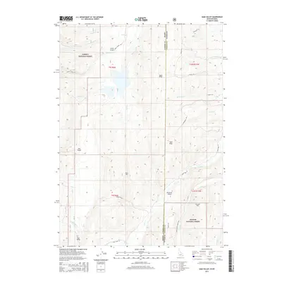 2015 Map of Sage Valley, 2015 Print