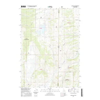 2017 Map of Sage Valley, 2017 Print