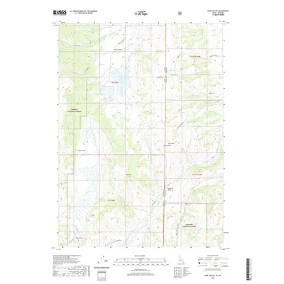 2020 Map of Sage Valley, 2020 Print