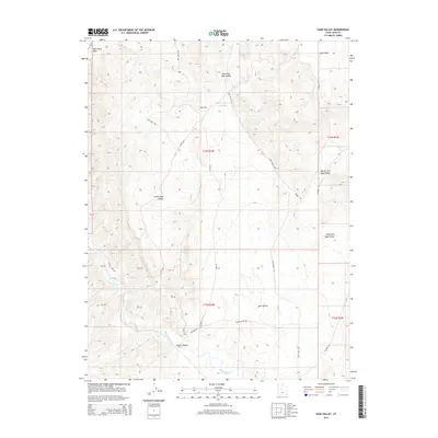 2014 Map of Sage Valley, 2014 Print