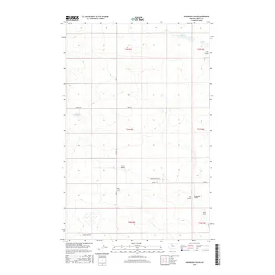 2017 Map of Sagebrush Coulee, 2017 Print