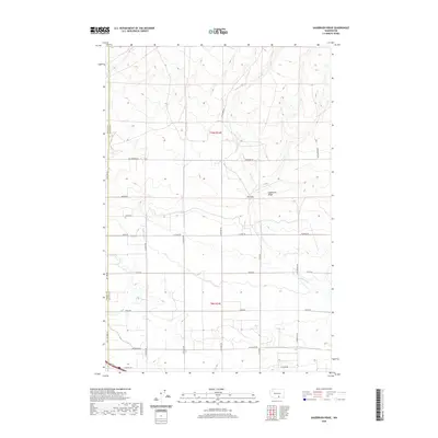 2020 Map of Sagebrush Ridge, 2020 Print