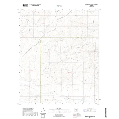 2020 Map of Sagebrush Valley East, 2020 Print