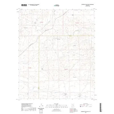 2023 Map of Sagebrush Valley East, 2023 Print