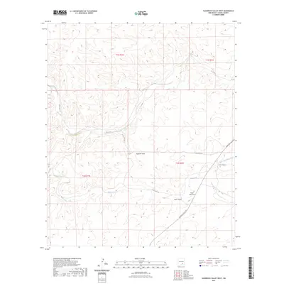 2023 Map of Sagebrush Valley West, 2023 Print