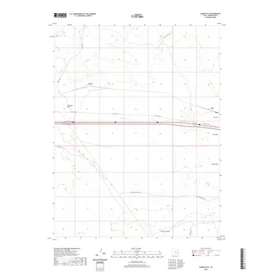 2020 Map of Sagers Flat, 2020 Print