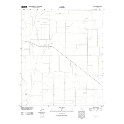 2010 Map of Sagerton, 2010 Print