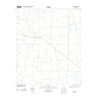 2012 Map of Sagerton, 2012 Print