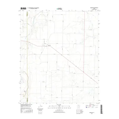 2016 Map of Sagerton, 2016 Print