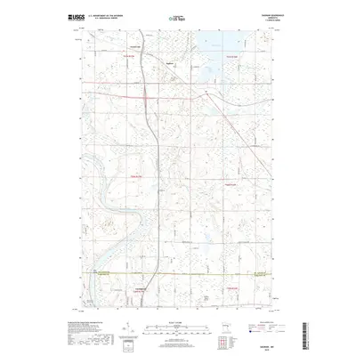2019 Map of Saginaw, 2019 Print
