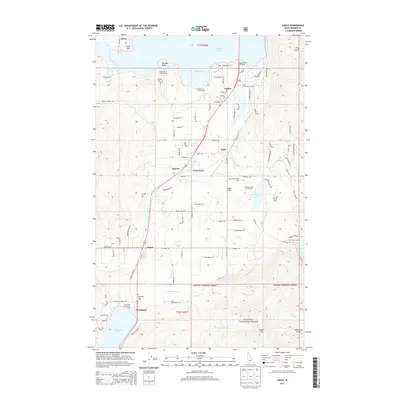 2013 Map of Sagle, 2013 Print