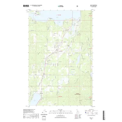 2020 Map of Sagle, 2020 Print