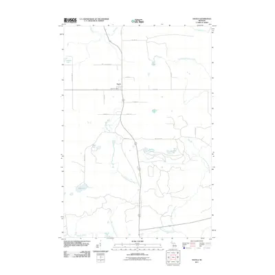 2011 Map of Sagola, 2011 Print