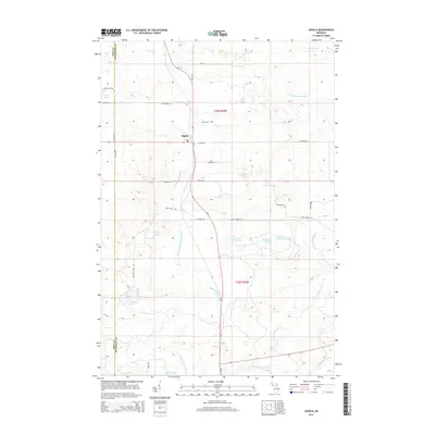 2014 Map of Sagola, 2014 Print