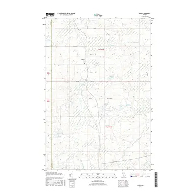 2017 Map of Sagola, 2017 Print