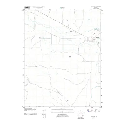 2010 Map of Saguache, 2010 Print