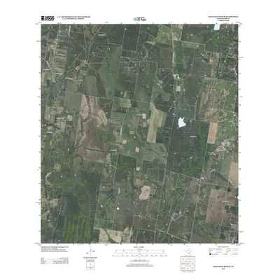 2012 Map of Sagunada Ranch, 2012 Print