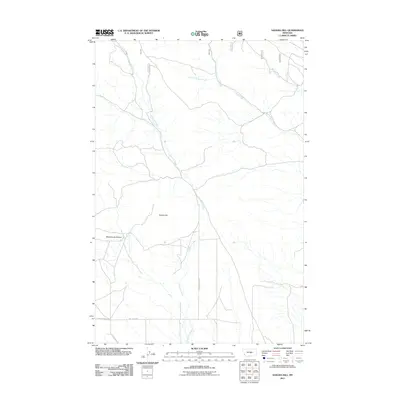 2011 Map of Sahara Hill, 2011 Print
