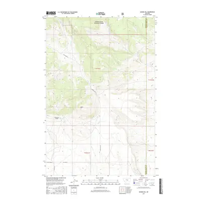 2017 Map of Sahara Hill, 2017 Print