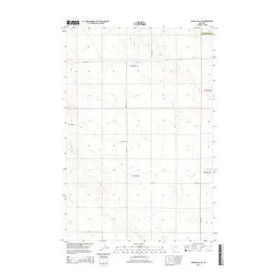 2014 Map of Sahara Hill SE, 2014 Print
