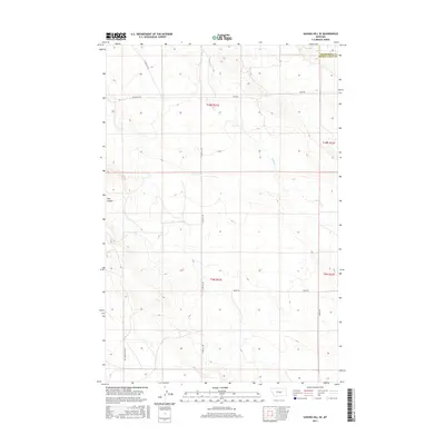 2017 Map of Sahara Hill SE, 2017 Print