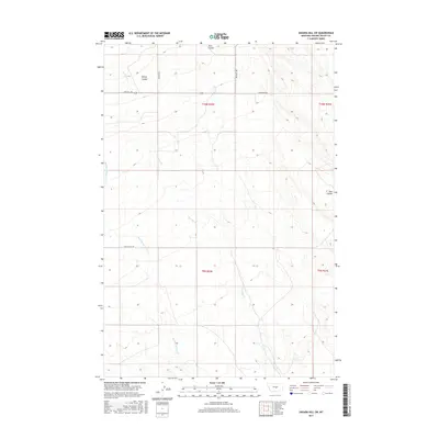 2017 Map of Sahara Hill SW, 2017 Print