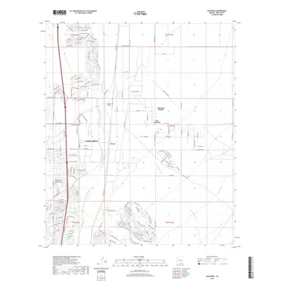 2018 Map of Sahuarita, 2018 Print