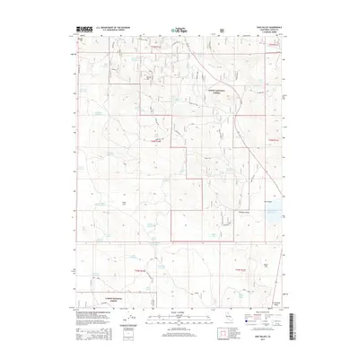 2015 Map of Said Valley, 2015 Print