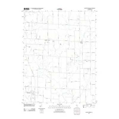 2012 Map of Sailor Springs, 2012 Print